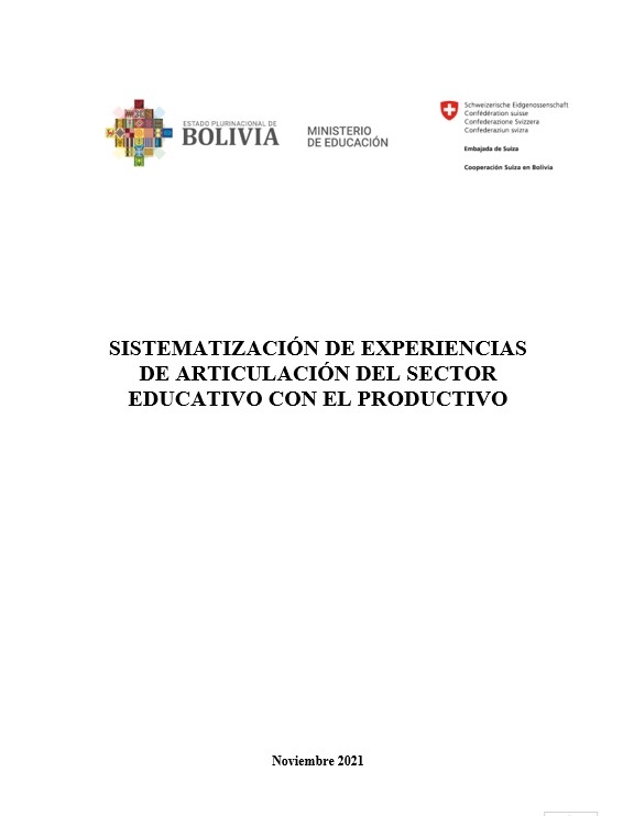 Tapa Articulación con el sector productivo